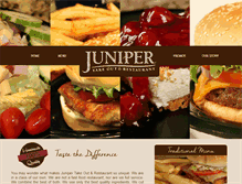 Tablet Screenshot of junipertakeout.com